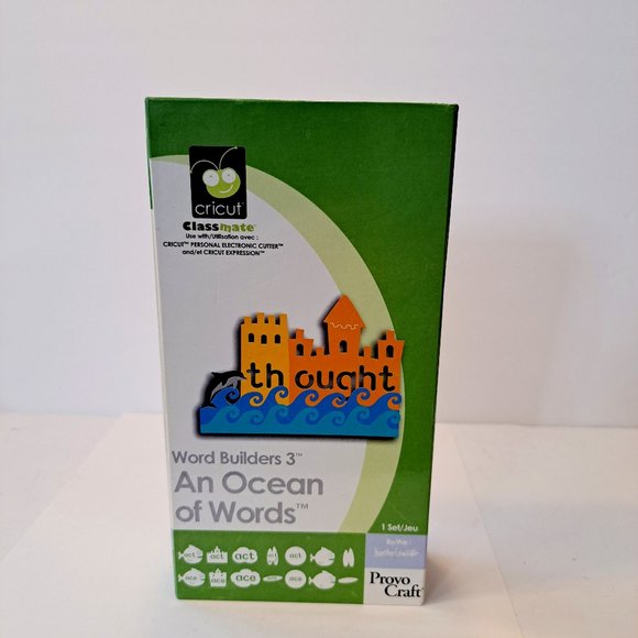 Cricut An Ocean of Words Cricut Die Cut - Picture 2 of 6